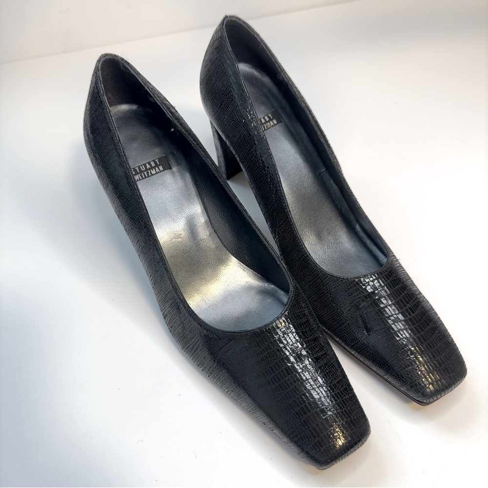 Stuart Weitzman Textured Heels